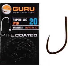 GURU Super LWG Hook Size 16 (Barbless/Spade End)