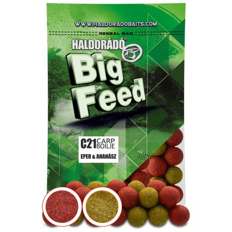 Haldorádó Big Feed - C21 Boilie - Eper & Ananász