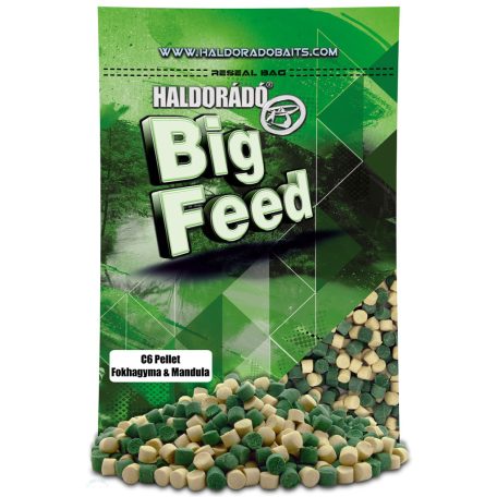 Haldorádó Big Feed - C6 Pellet - Fokhagyma & Mandula