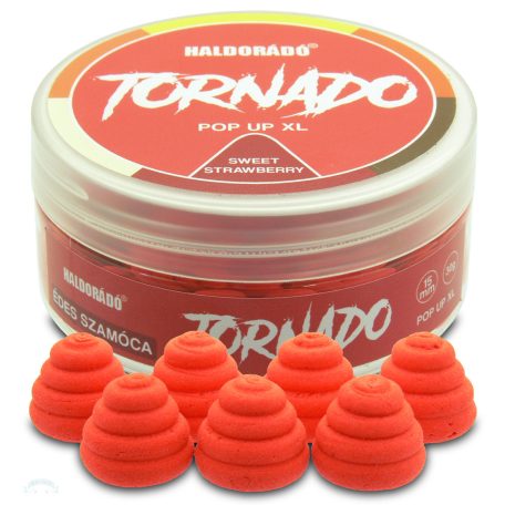 Haldorádó TORNADO Pop Up XL 15 mm - Édes Szamóca