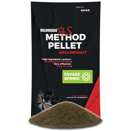 Haldorádó 4S Method Pellet Groundbait - Tavasz