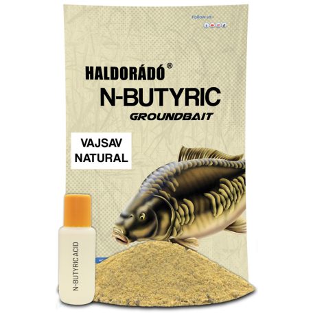 Haldorádó N-Butyric Groundbait - Vajsav Natural