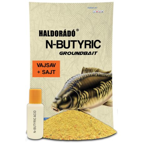 Haldorádó N-Butyric Groundbait - Vajsav + Sajt