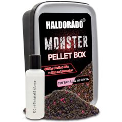 Haldorádó MONSTER Pellet Box - Tintahal & Áfonya