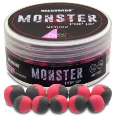   Haldorádó MONSTER Pop Up Method 9, 11 mm - Tintahal & Áfonya