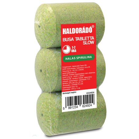 HALDORÁDÓ Busa tabletta Slow - Halas spirulina