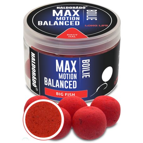 Haldorádó MAX MOTION Boilie Balanced 20 mm - Nagy Hal