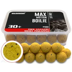   Haldorádó MAX MOTION Boilie Long Life 30+ mm - Édes Ananász