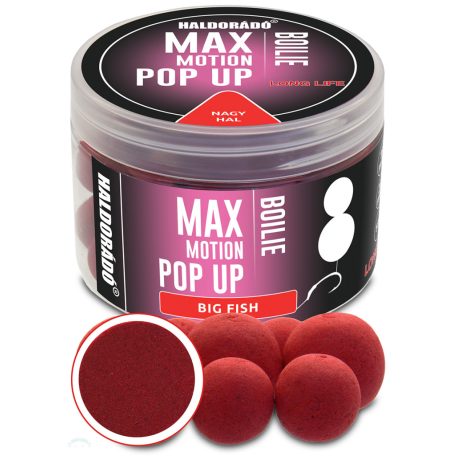 HALDORÁDÓ MAX MOTION Boilie Pop Up 16, 20 mm - Nagy Hal