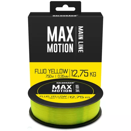 Haldorádó MAX MOTION Fluo Yellow 0,35 mm / 750 m - 12,75 kg