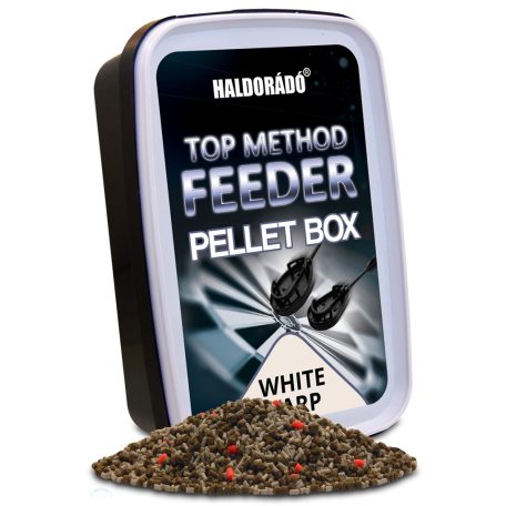 Haldorádó Top Method Feeder Pellet Box - WHITE CARP