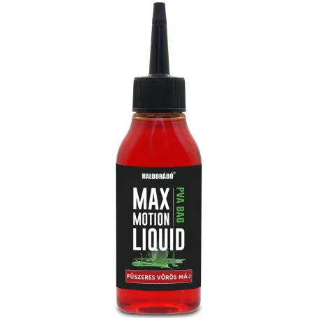 Haldorádó MAX MOTION PVA Bag Liquid - Fűszeres Vörös Máj