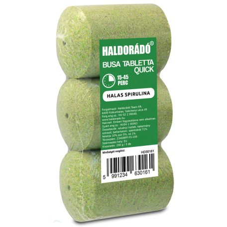 HALDORÁDÓ Busa tabletta Quick - Halas spirulina