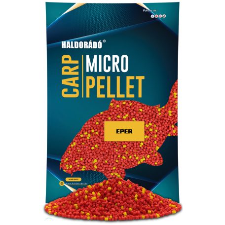 HALDORÁDÓ Carp Micro Pellet - Eper