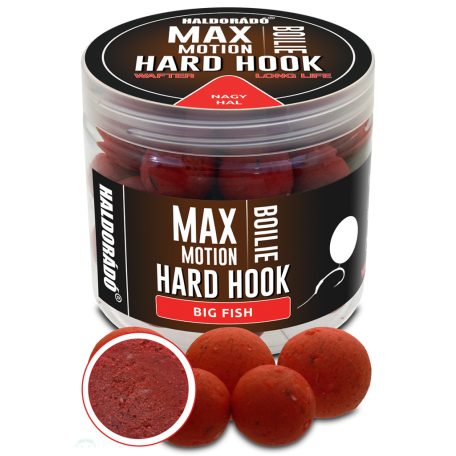 Haldorádó MAX MOTION Boilie Hard Hook Wafter 16, 20 mm - Nagy Hal