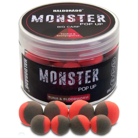 Haldorádó MONSTER Pop Up Big Carp 13, 17 mm - Tonhal & Szúnyoglárva