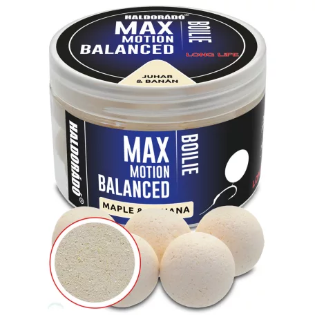 Haldorádó MAX MOTION Boilie Balanced 20 mm - Juhar & Banán