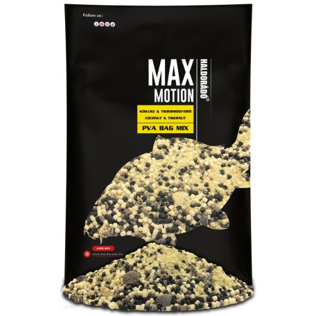 Haldorádó MAX MOTION PVA Bag Mix - Kókusz & Tigrismogyoró