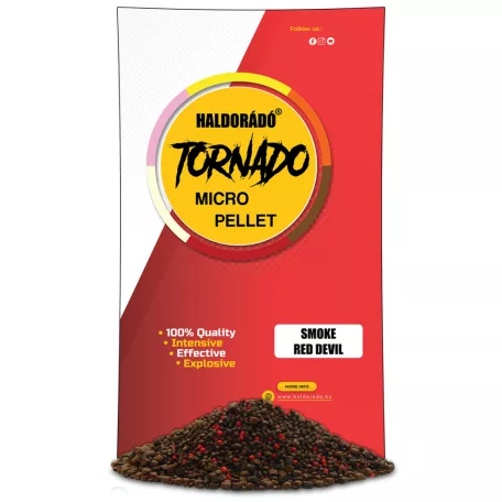 Haldorádó Tornado Smoke Micro Pellet - Red Devil