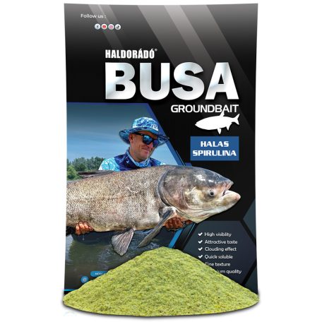 HALDORÁDÓ Busa etetőanyag - Halas Spirulina