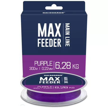 Haldorádó MAX Feeder Purple 0,22mm / 300m - 6,28 kg