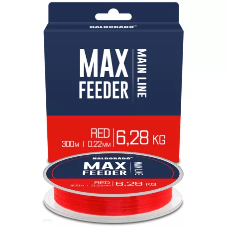Haldorádó MAX Feeder Red 0,22mm / 300m - 6,28 kg
