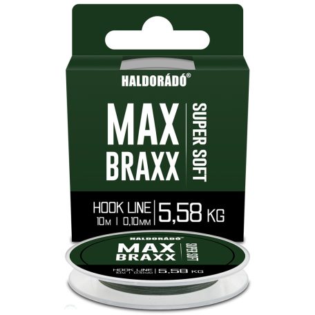 Haldorádó Max Braxx - Super Soft Hook Line 0,10 mm - 5,58 kg