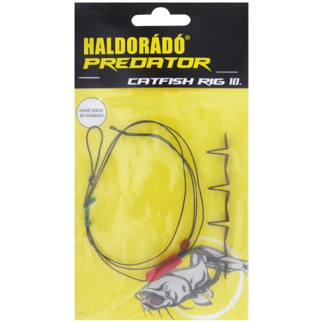 Haldorádó Catfish Rig 10 - Pelletes horogelőke