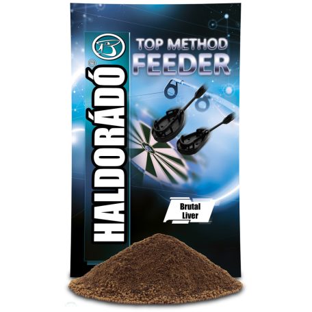 Haldorádó Top Method Feeder etetőanyag - Brutal Liver