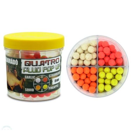 Haldorádó Quatro Fluo Pop Up Boilies 8mm