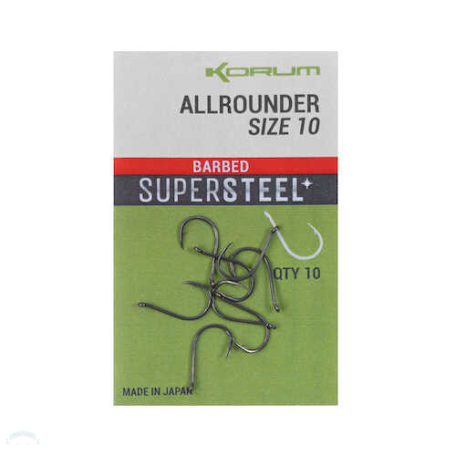 Korum ALL ROUNDER HOOK BARBED SIZE 6