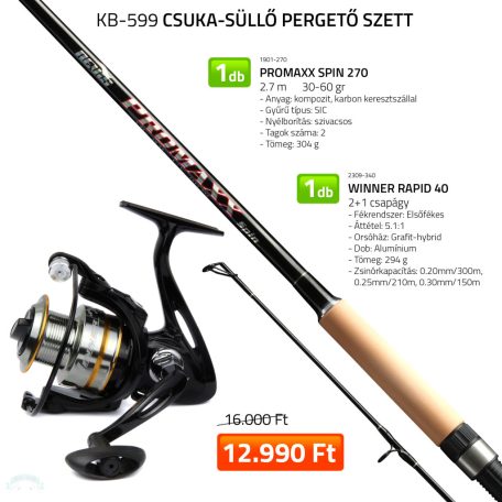 Csuka-Süllő szett 1901-270+ 2309-340