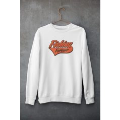 Fishing Forever unisex pulóver fehér