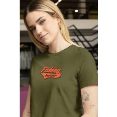 Fishing Forever női military póló