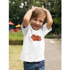 Fishing Forever  gyerek póló fehér