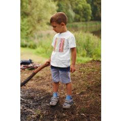 Fishing color  gyerek póló fehér