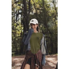 Horgász  női military póló