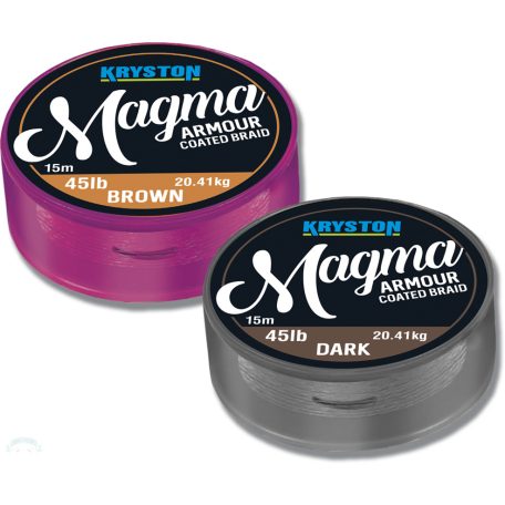 Magma Armour Coated Braid 45Lbs 15m Brown