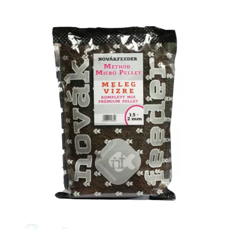 NovákFeeder Micro Pellet Meleg vízre 1,5-2 mm