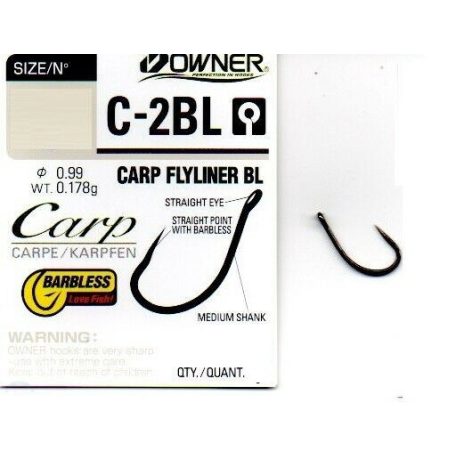 OWNER Carp C-2 Barbless - 2