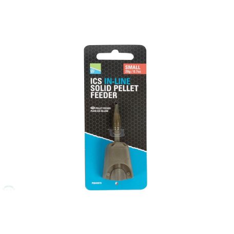 PRESTON ICS IN-LINE SOLID PELLET FEEDER - SMALL 20G