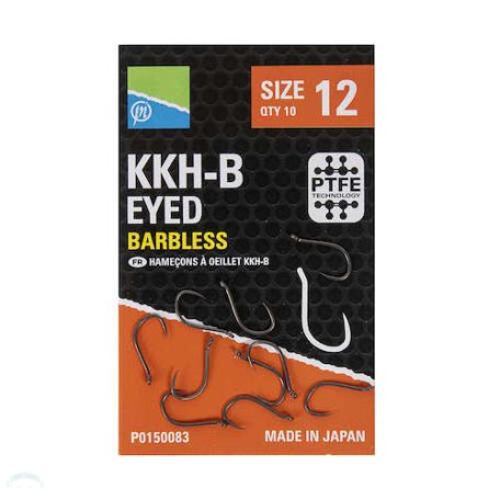 Preston KKH-B Barbless Hooks - 10