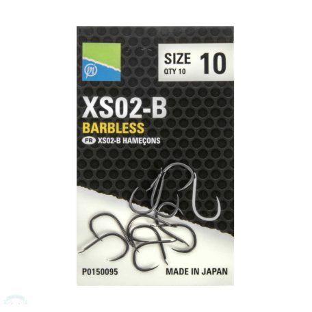 PRESTON XS02-B HOOKS SIZE 8