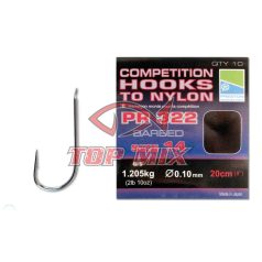 PRESTON COMPETITION 322 HOOKS TO NYLON SIZE 20