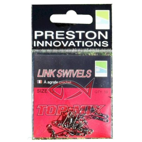 PRESTON LINK SWIVELS - SIZE 12