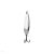 Mikado Cat Territory Clicker Silver 11cm