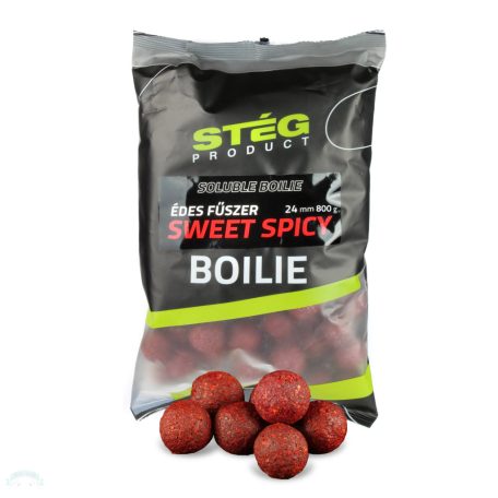 Stég Soluble Boilie 24mm 800g Sweet Spicy