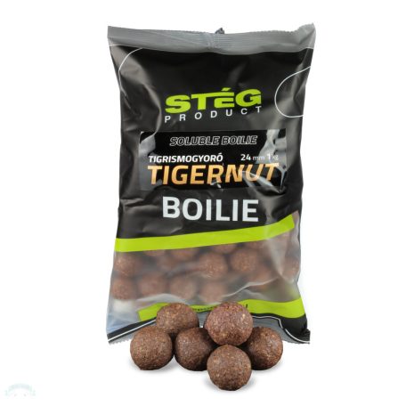 Stég Product Soluble Boilie 24mm Tigernut 1kg