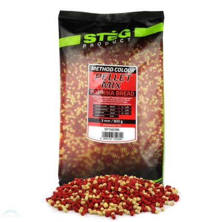 Stég Pellet Mix 800g 3mm Paprika-Bread