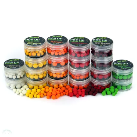 Stég Pop Up Smoke Ball 8-10mm 10g Sweet Corn
